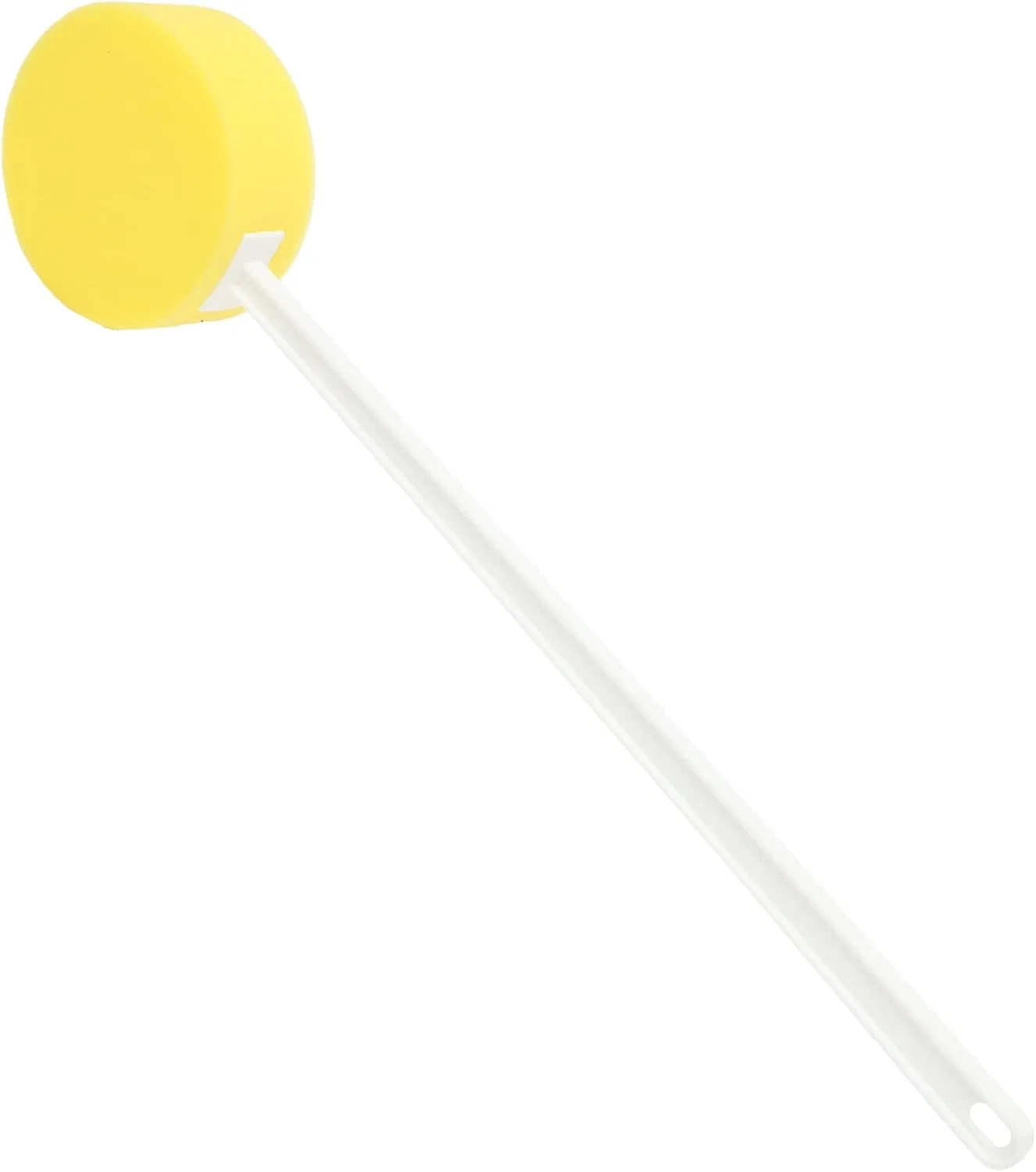 Губка для ванны с длинной ручкой Healeved, 57x12 см, Yellow