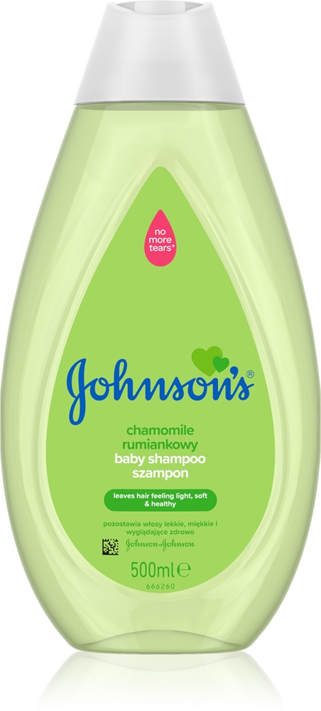 

Мягкий шампунь для мытья и купания новорожденных с ромашкой Johnson'S, 500 мл