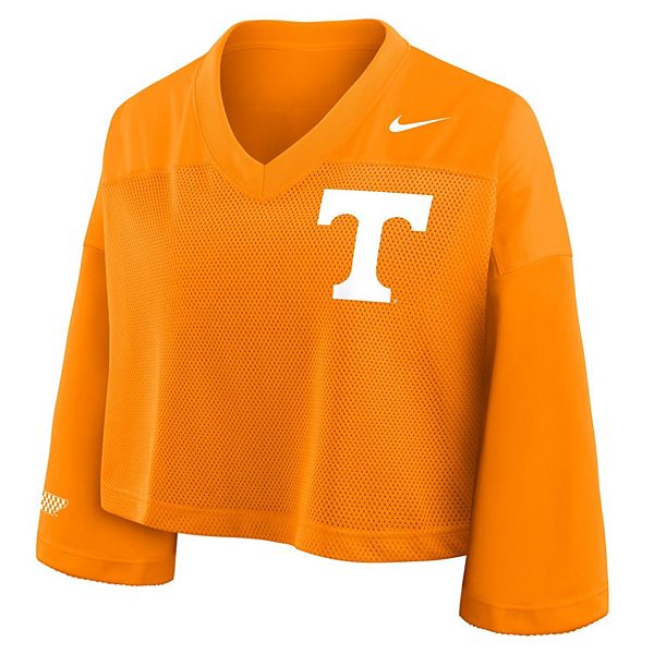 Женская укороченная футболка Tennessee Volunteers в сетку Nike — фото 3