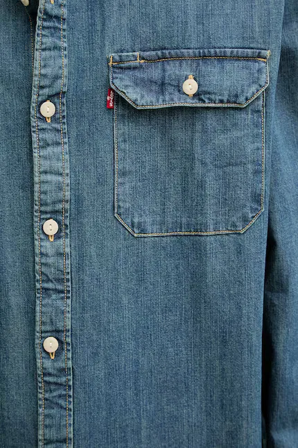 Куртка джинсовая JACKSON WORKER Levi's, синий — фото 4