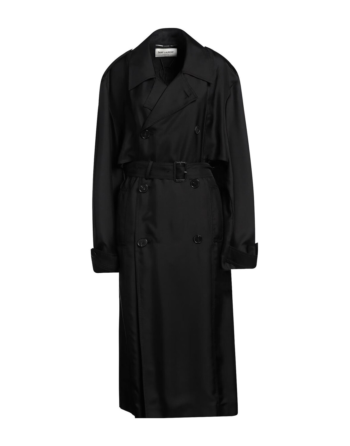 

Тренч Saint Laurent, черный