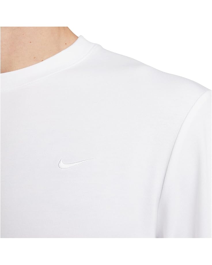 Мужская футболка Nike Primary Dri-Fit Long Sleeve Versatile Top, White/White — фото 3