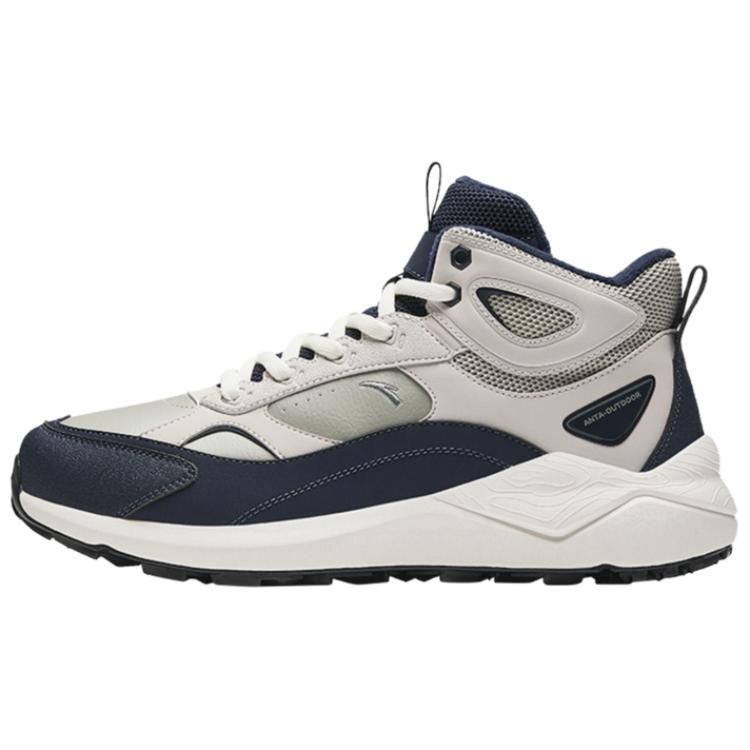 

Anta Pedal Island Амортизирующие Утепленные Высокие Повседневные Кроссовки Мужские Серо-Голубые, Жемчужный Серый/Оттенок 1 Серый/Полуночный Синий