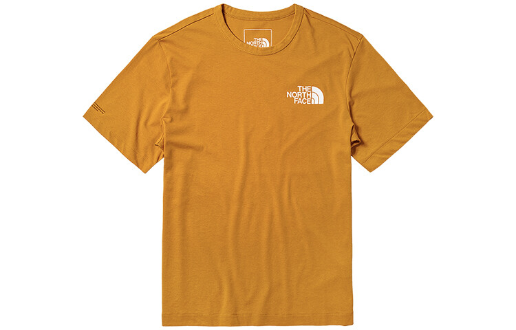 

Футболка унисекс желтая The North Face, желтый