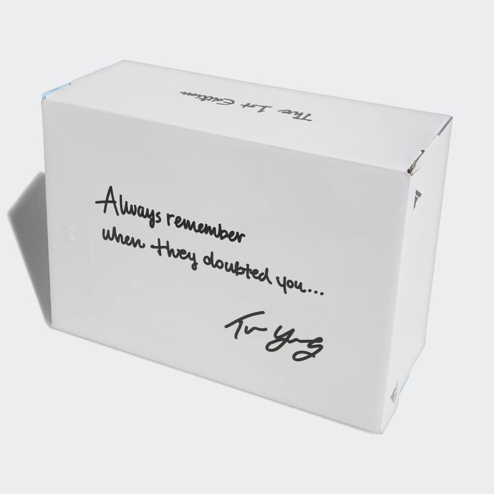 Кроссовки adidas Trae Young 1 для мужчин, белый/черный — фото 4