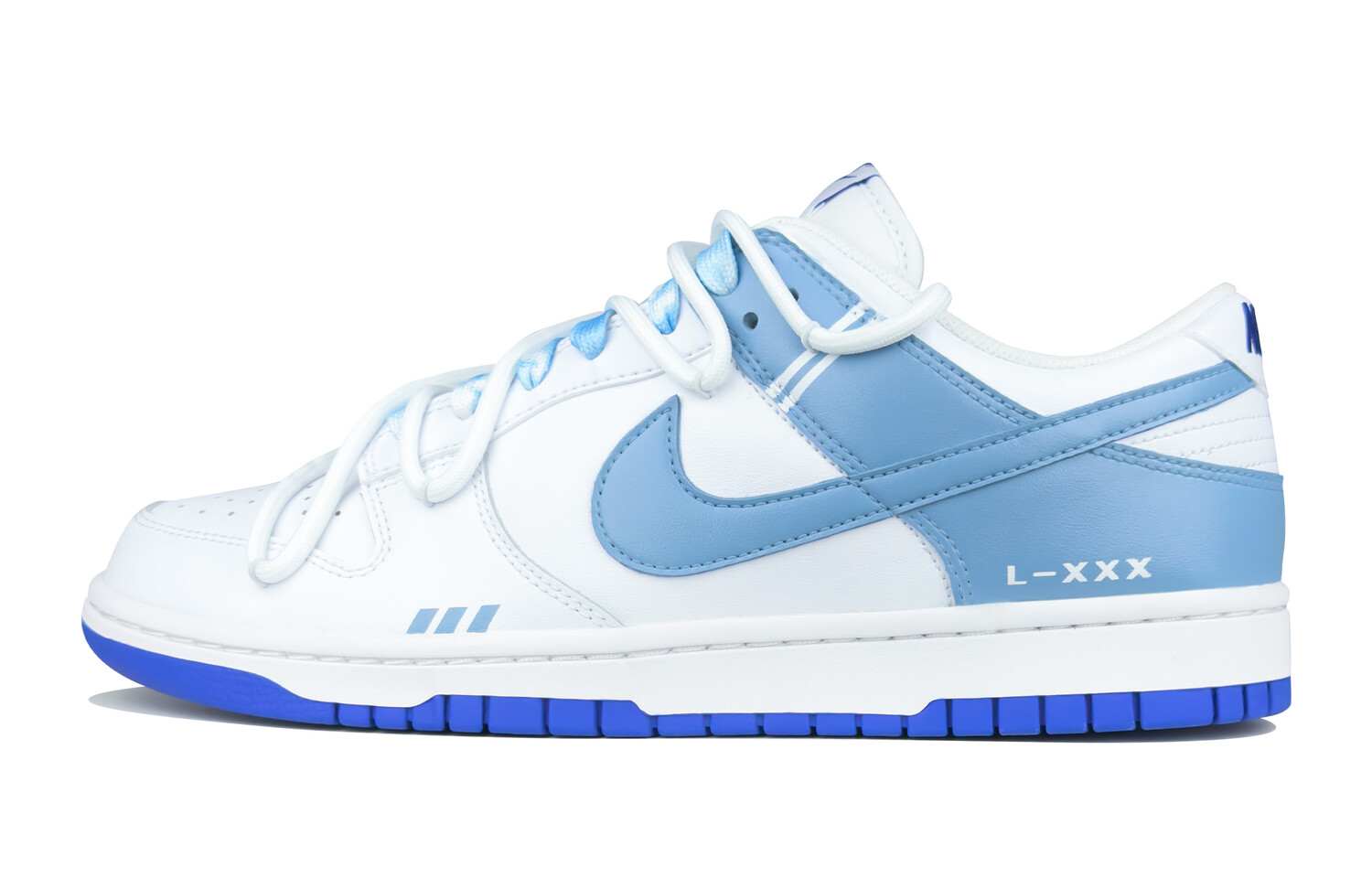 

Кроссовки Nike Dunk Skateboard Shoes Men Low-Top Blue White, синий/белый