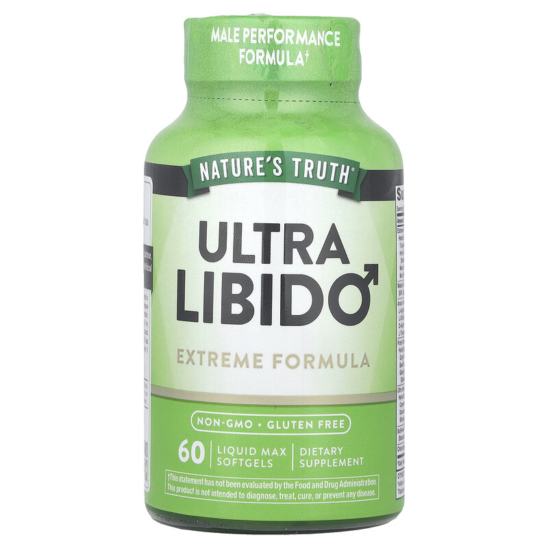 

Nature's Truth, Ultra Libido, Extreme Formula, 60 мягких таблеток Liquid Max