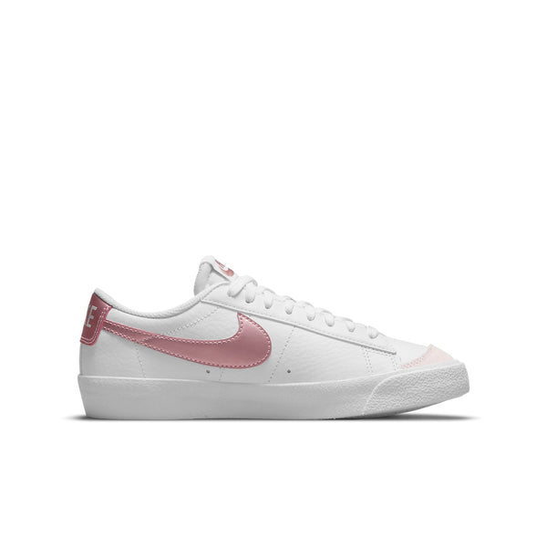 Кроссовки blazer low '77 'white pink glaze' Nike, белый — фото 2