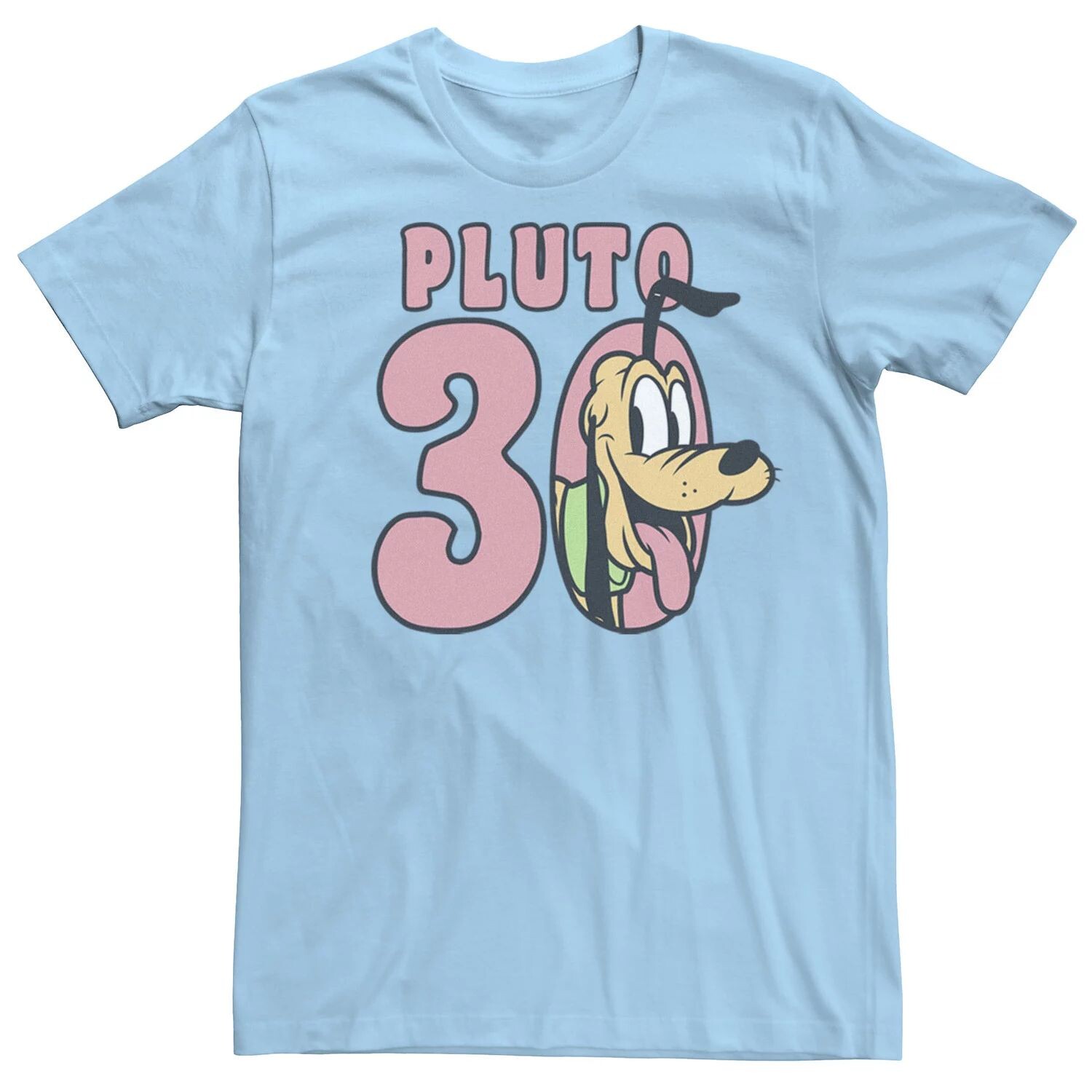 

Мужская футболка с портретом Disney Mickey And Friends Pluto 30 Licensed Character