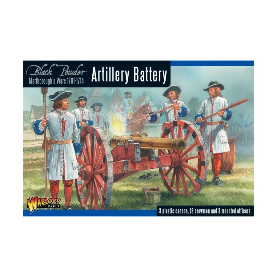 

Артиллерийская батарея, Black Powder - Marlborough's Wars 1701-1714 (28mm)