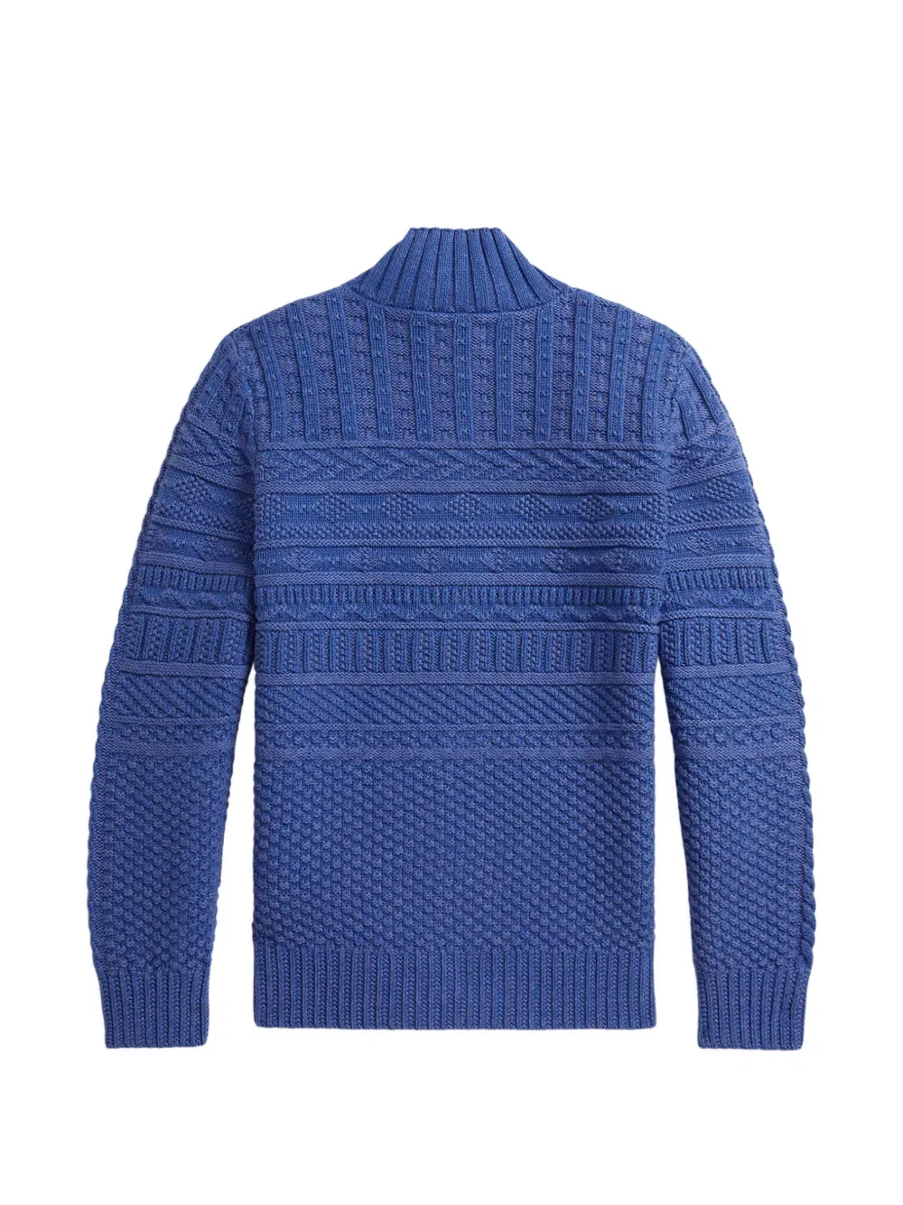Кардиган на молнии Polo Ralph Lauren Kids, синий — фото 2