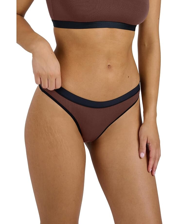 

Стринги MeUndies Thong, цвет Walnut Shell