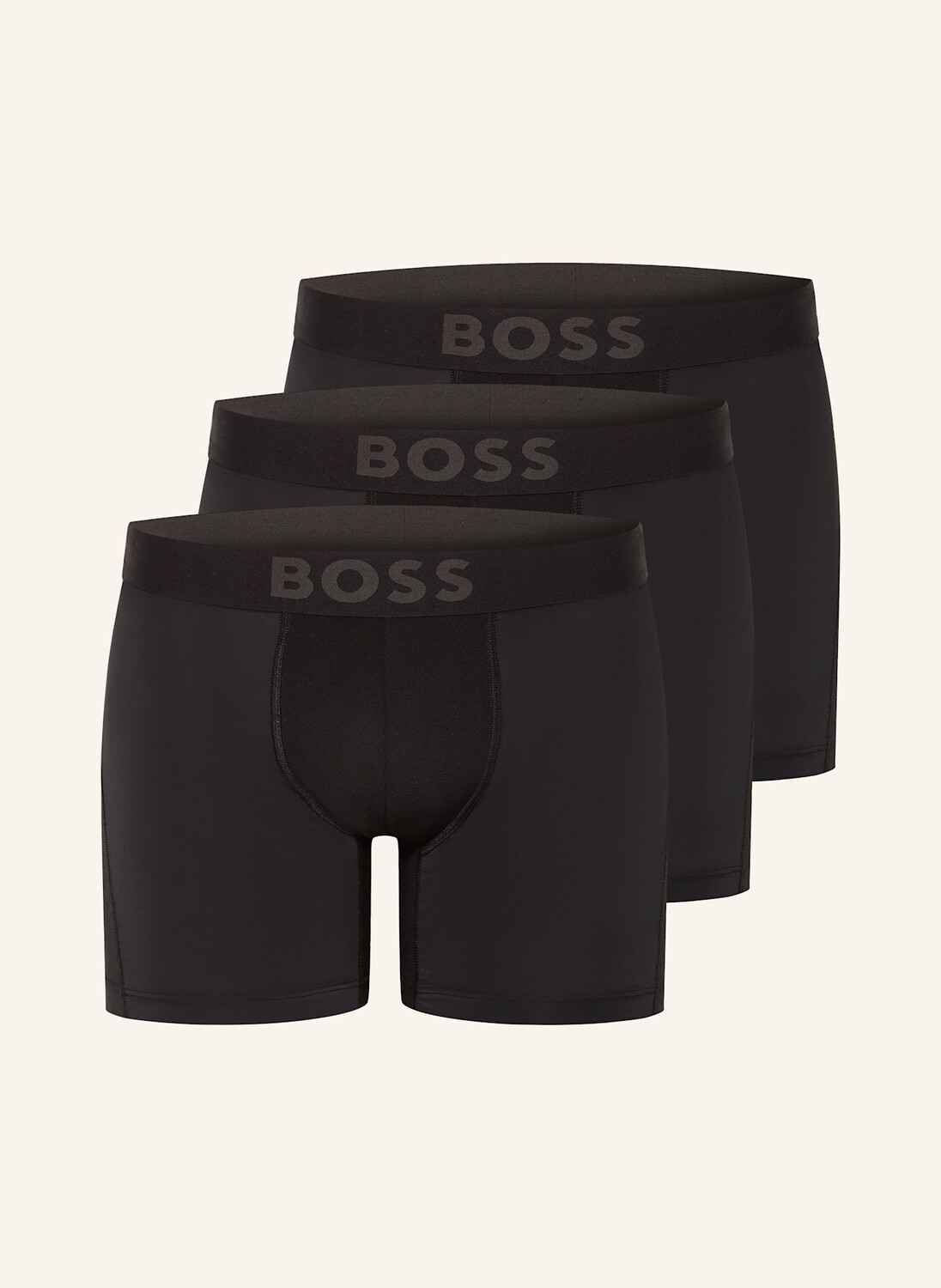 

3 пары боксеров Boss, черный