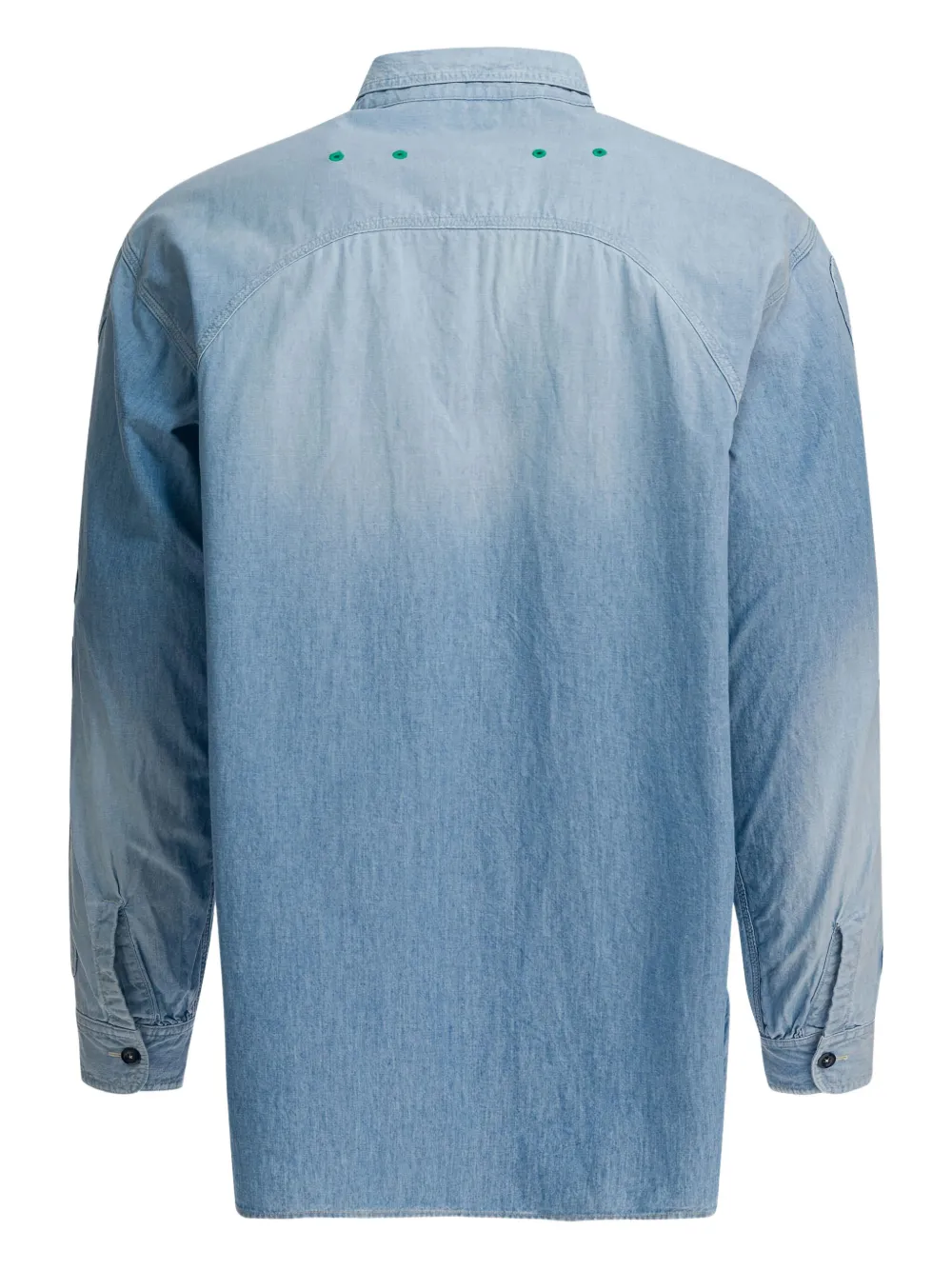 

Рубашка с карманом Kapital, синий