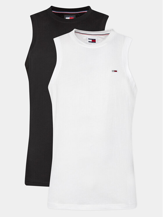 

Комплект из 2 топов стандартной посадки Tommy Jeans, мультиколор