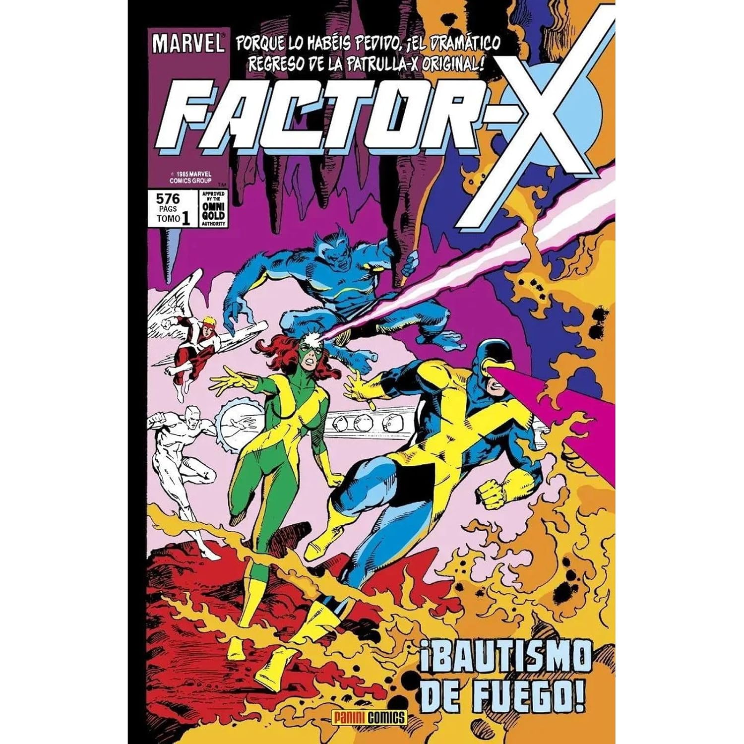 

Reprint marvel gold factor-x 1. bautismo de fuego (PANINI ESPAÑA S.A.)