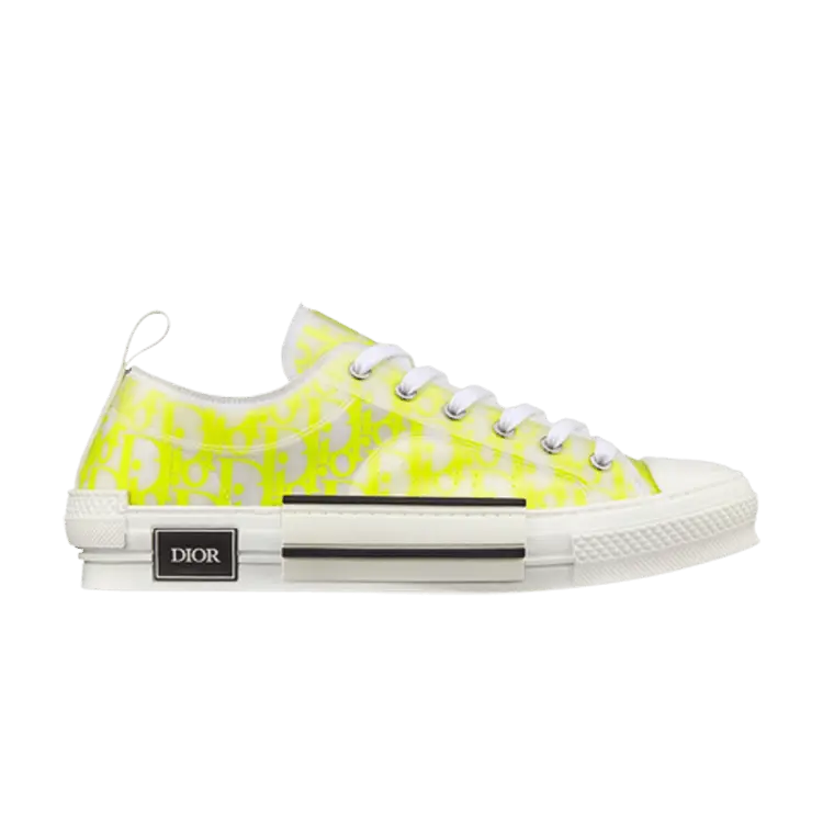 

Кроссовки Dior B23 Low Dior Oblique - White Yellow, желтый