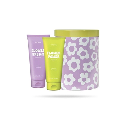 

Pupa Happy Box Kit Flower Dream Flower Power гель для душа 200 мл + 200 мл Pupa Milano