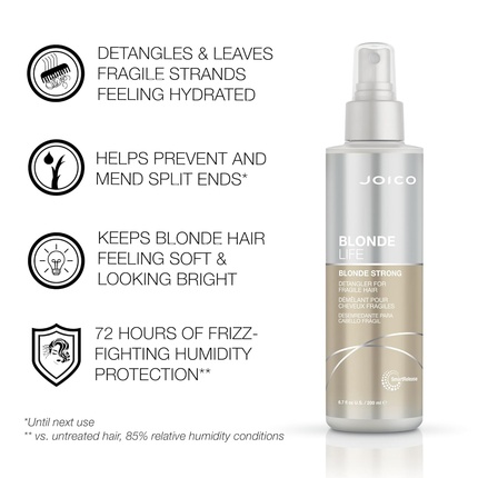 Кондиционер Blonde Life Strong Conditioning Detangler для ломких светлых волос Joico — фото 3