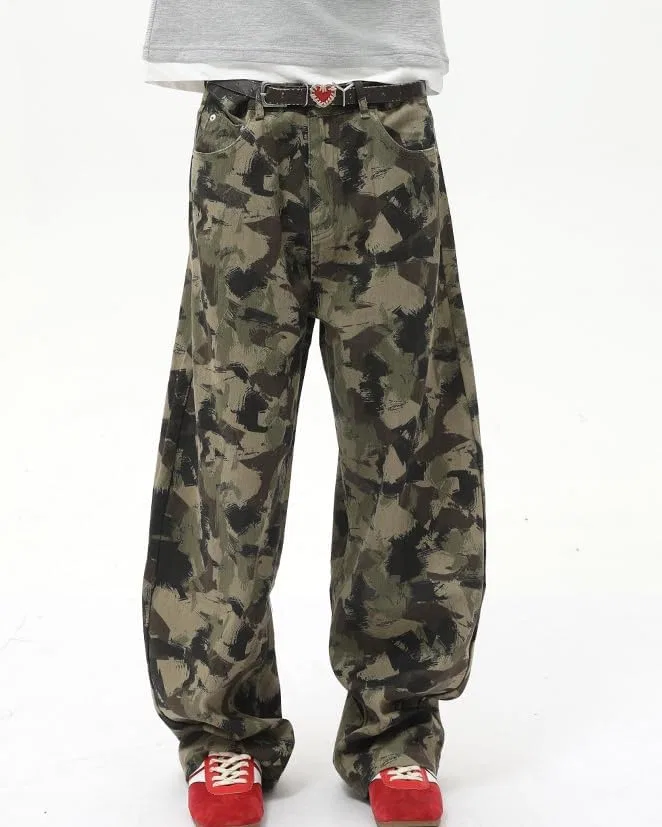 Джинсы камуфляжные Men's Vintage, Camouflage — фото 4