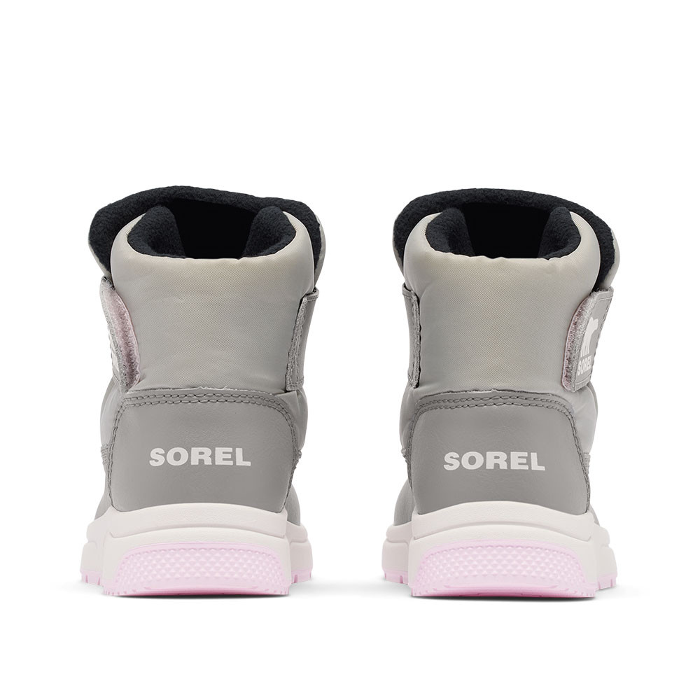 Водонепроницаемые зимние ботинки Sorel Whitney III Mid Strap (для маленьких детей), Dove — фото 2