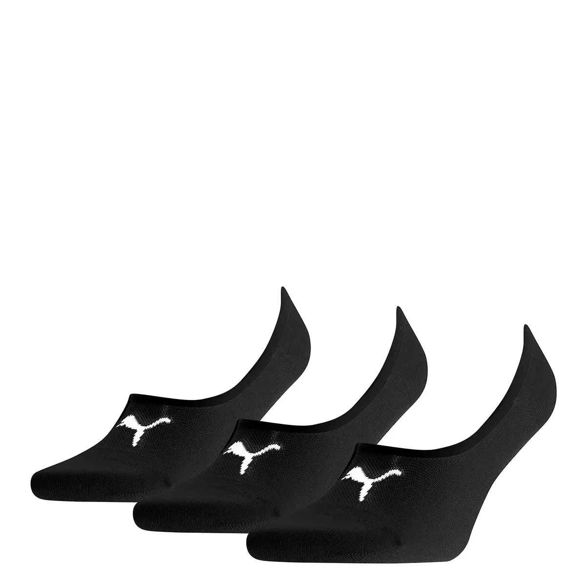 

Упаковка из 3 пар носков Puma Footie, чёрный