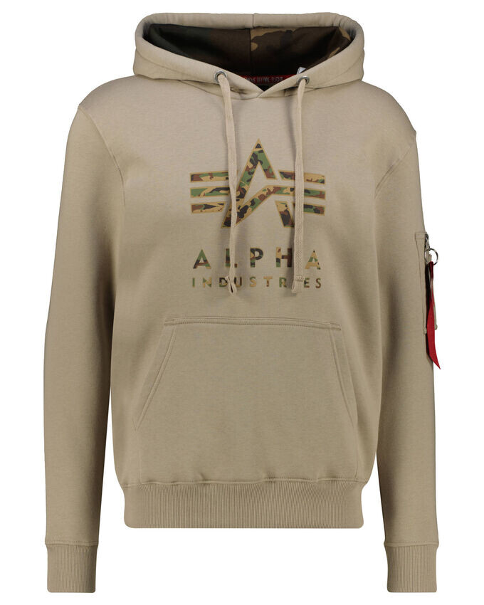 

Толстовка с камуфляжным принтом из ТПУ Alpha Industries, бежевый