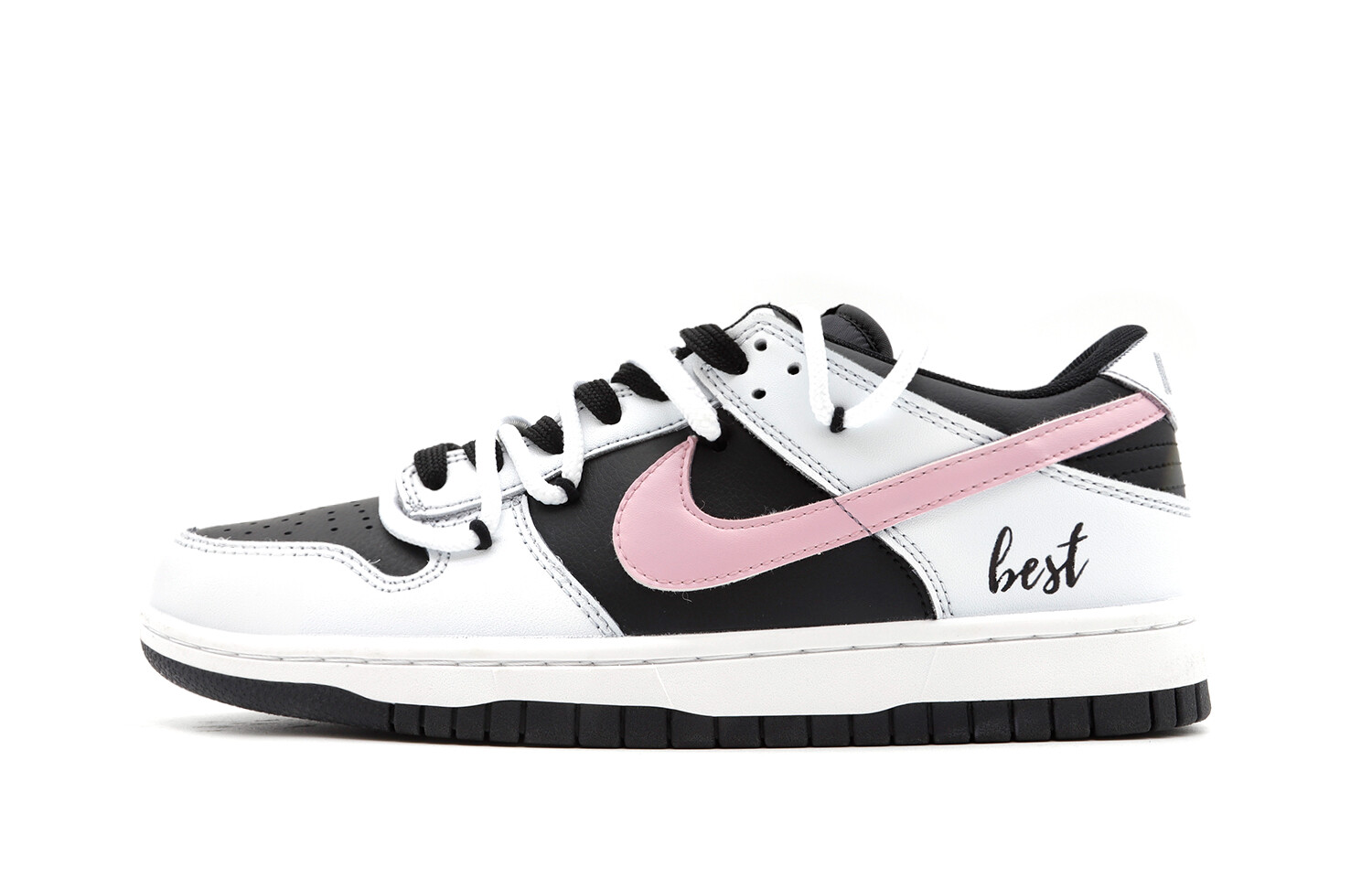 

Женские кроссовки для скейтбординга Nike Dunk, Black and Pink