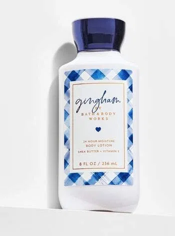 Набор лосьона и крема для тела Gingham Bath & Body Works 226 мл x 2 — фото 2