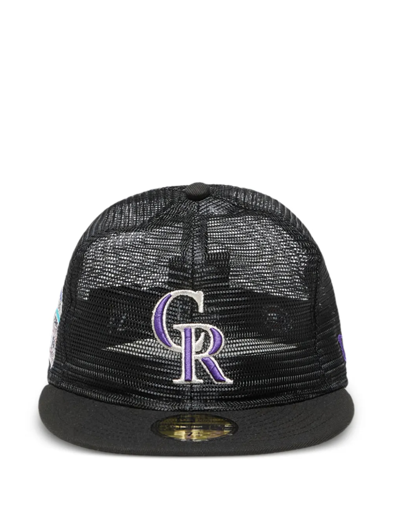 

NEW ERA CAP кепка Colorado Rockies Mesh Patch 59FIFTY Fitted, черный