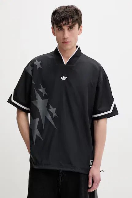 Футболка с надписью модель T-shirt Adidas Originals, черный