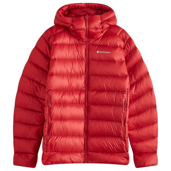 

Куртка-Пуховик Anti-Freeze xt с капюшоном Montane, красный