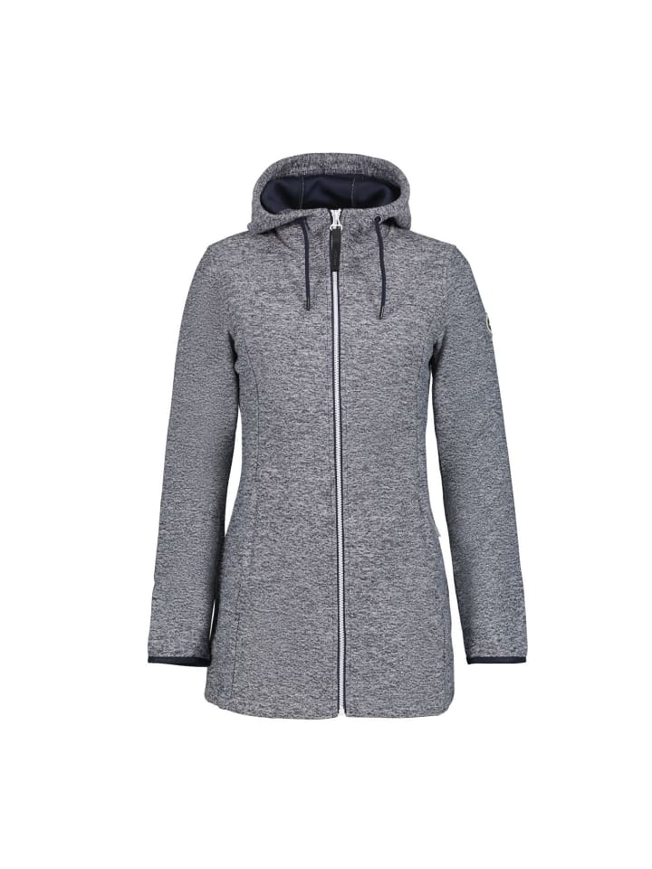 

Спортивная куртка Icepeak Awendaw lange Midlayer-Jacke, темно-синий