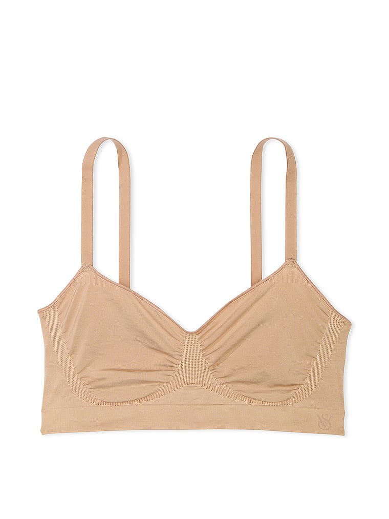 Бюстгальтер без косточек Victoria's Secret Seamless Shaping, пралине — фото 4