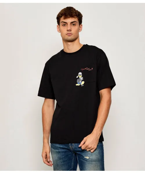 

Футболка Karl Lagerfeld x Disney Relaxed fit Karl Lagerfeld, черный