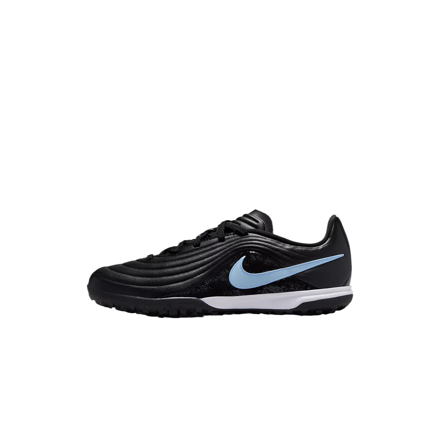 Tiempo Maestro Leather Low top Soccer Shoes Kids' Nike, черный/ice синий