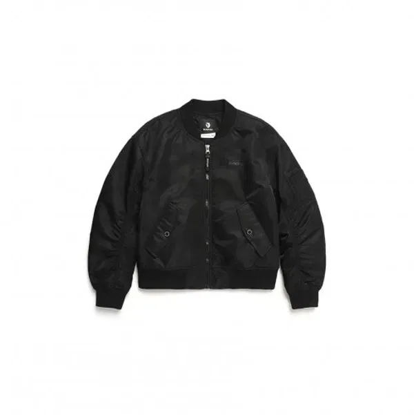Куртка-бомбер детская Shine, Black Yak, черный