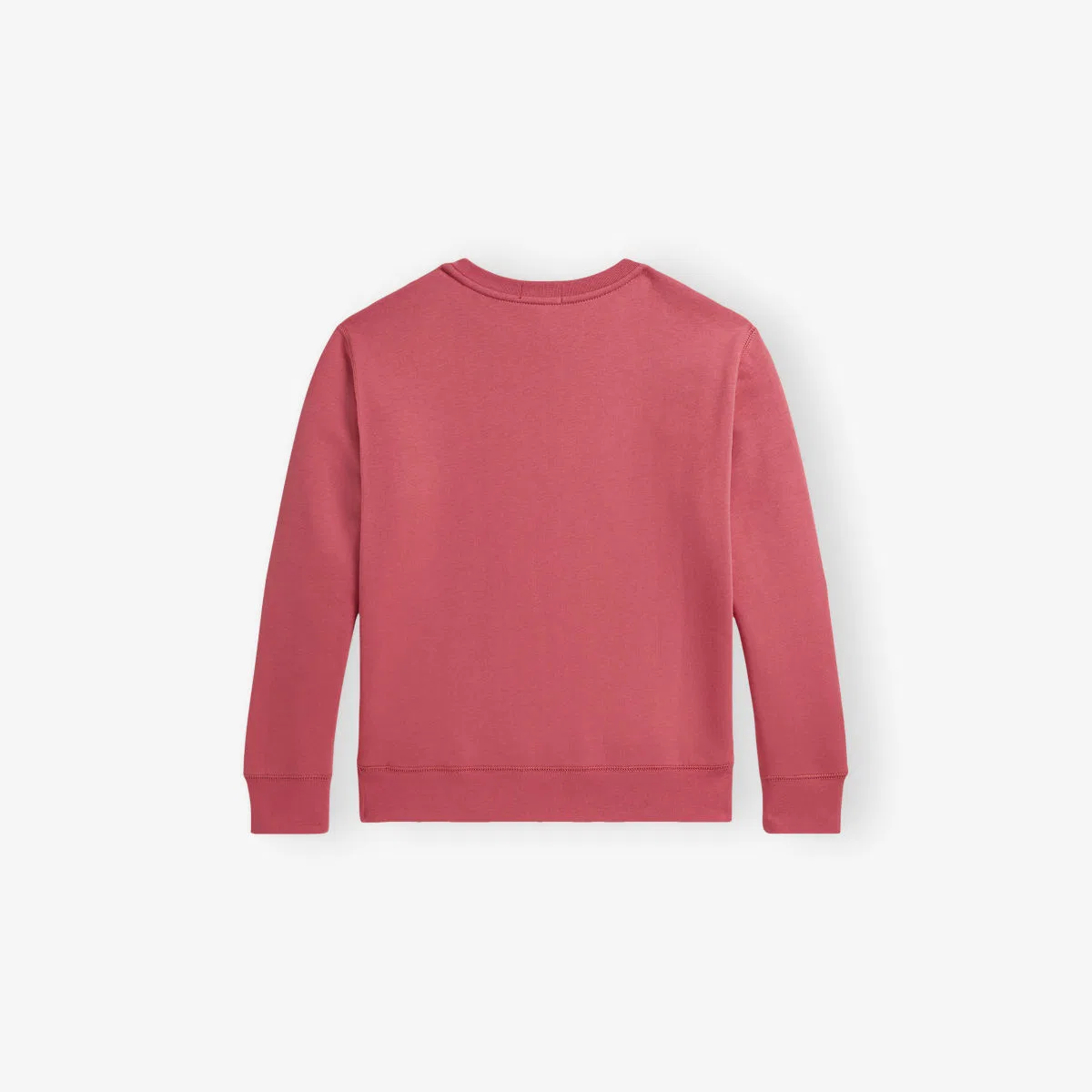 Детская толстовка-поло из флиса с хлопковой смесью Polo Ralph Lauren, красный — фото 2