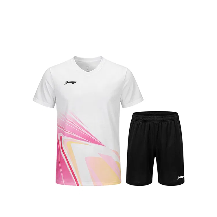 Детский спортивный комплект с V-образным вырезом Li Ning Casual Sportswear Unisex V Neck Moderate Li-Ning