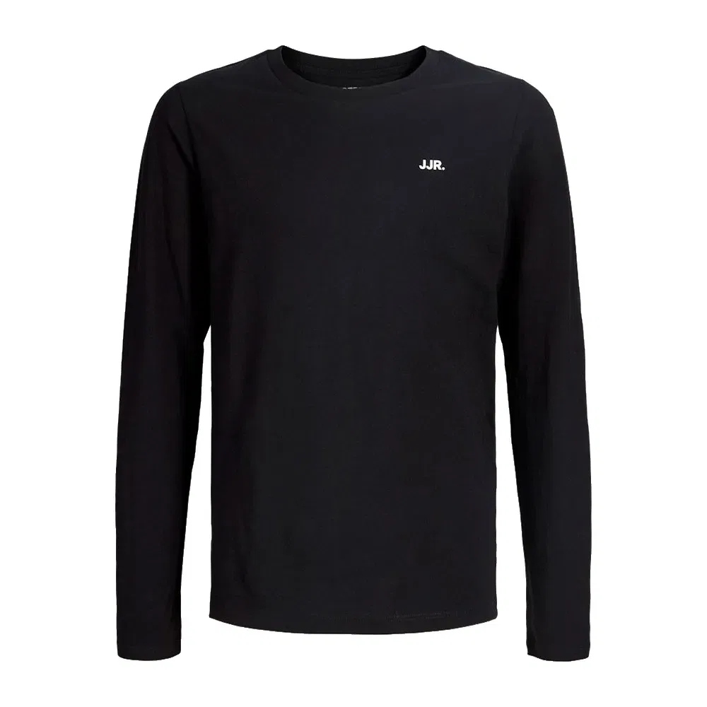 Футболка с длинным рукавом Rebbel Logo Jack & Jones, черный — фото 3