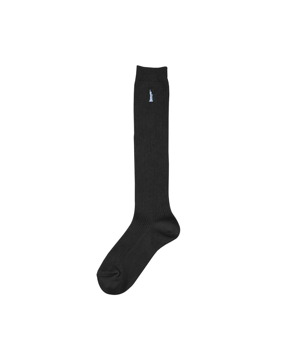 Детские носки с двусторонней вышивкой 38 см EASTBOY, Black Blue