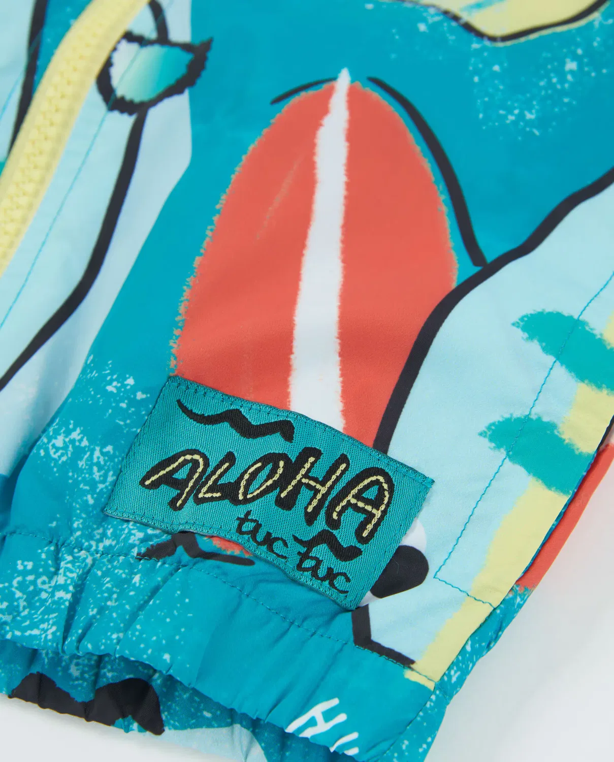 Детская куртка для мальчиков с принтом Chaqueta de niño de plana con estampado tablas de surf Tuc tuc, Azul — фото 4