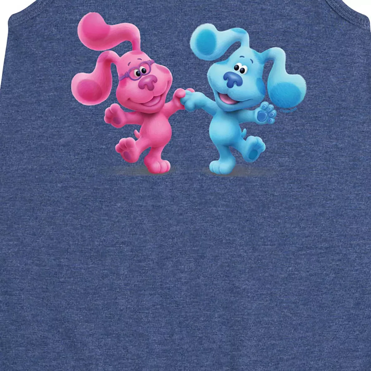 Детское платье-трапеция без рукавов Happy Blue Blue's Clues & You!, Heather Navy — фото 2