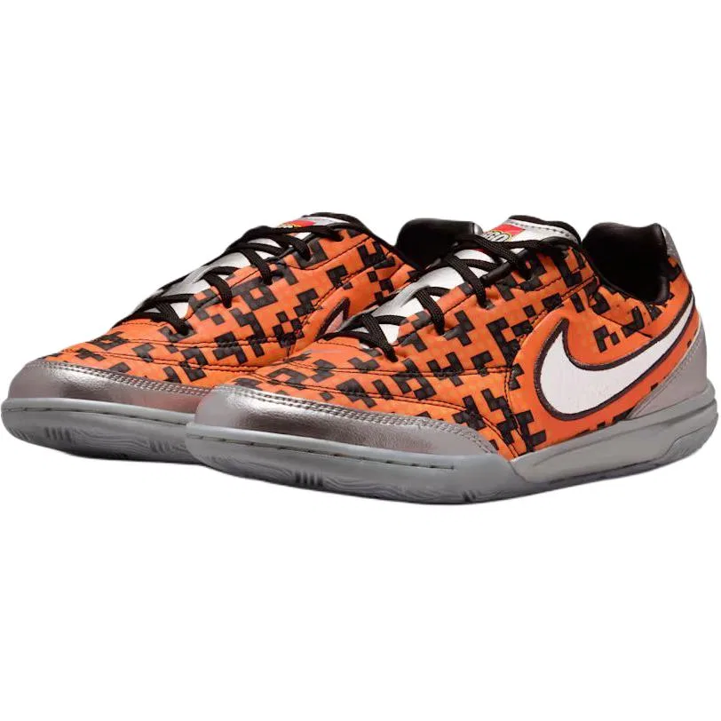 Детские футбольные кроссовки Streetgato Nike, Orange Black — фото 4