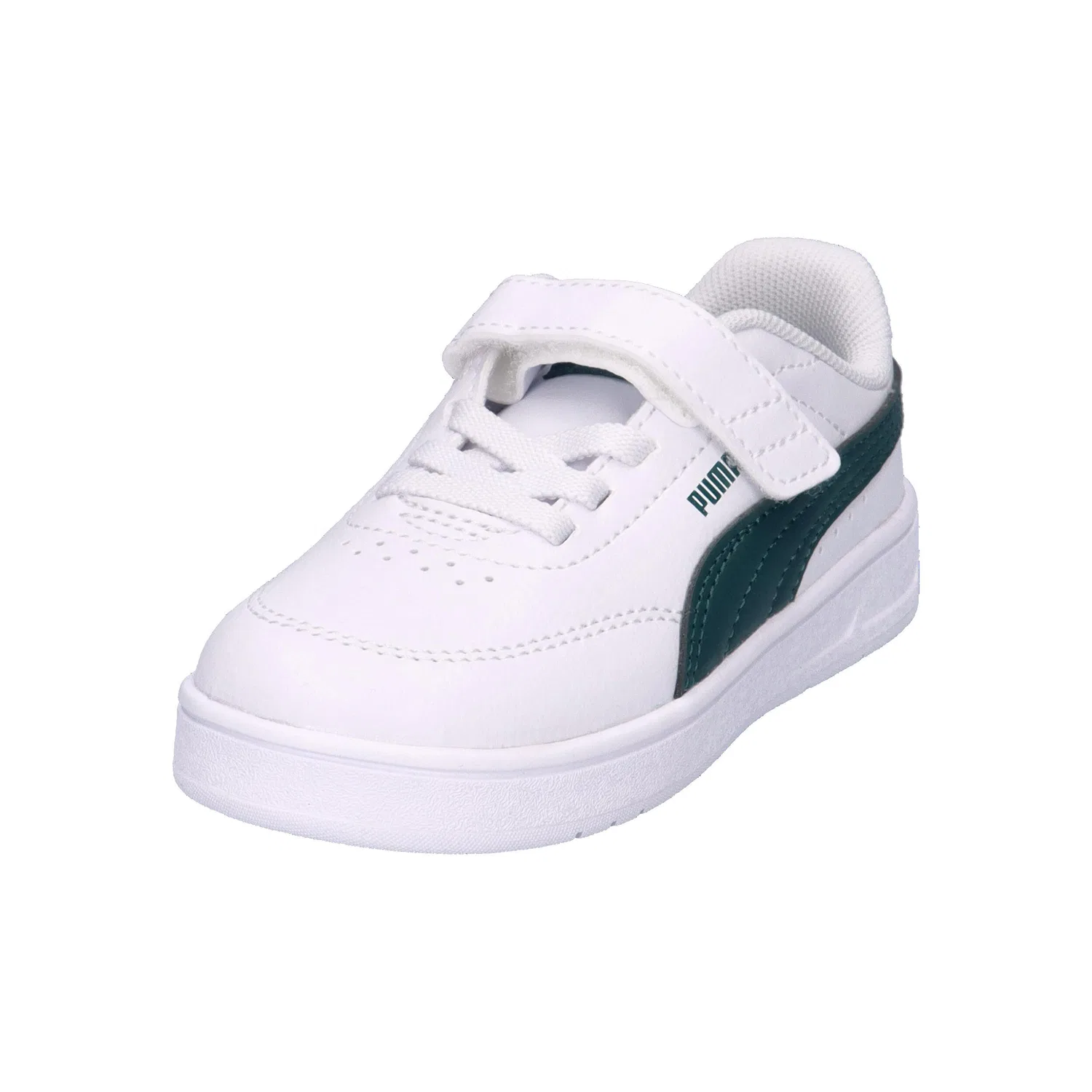 Детские кроссовки с классическим дизайном Court Classic Clean Puma, Weiß — фото 4