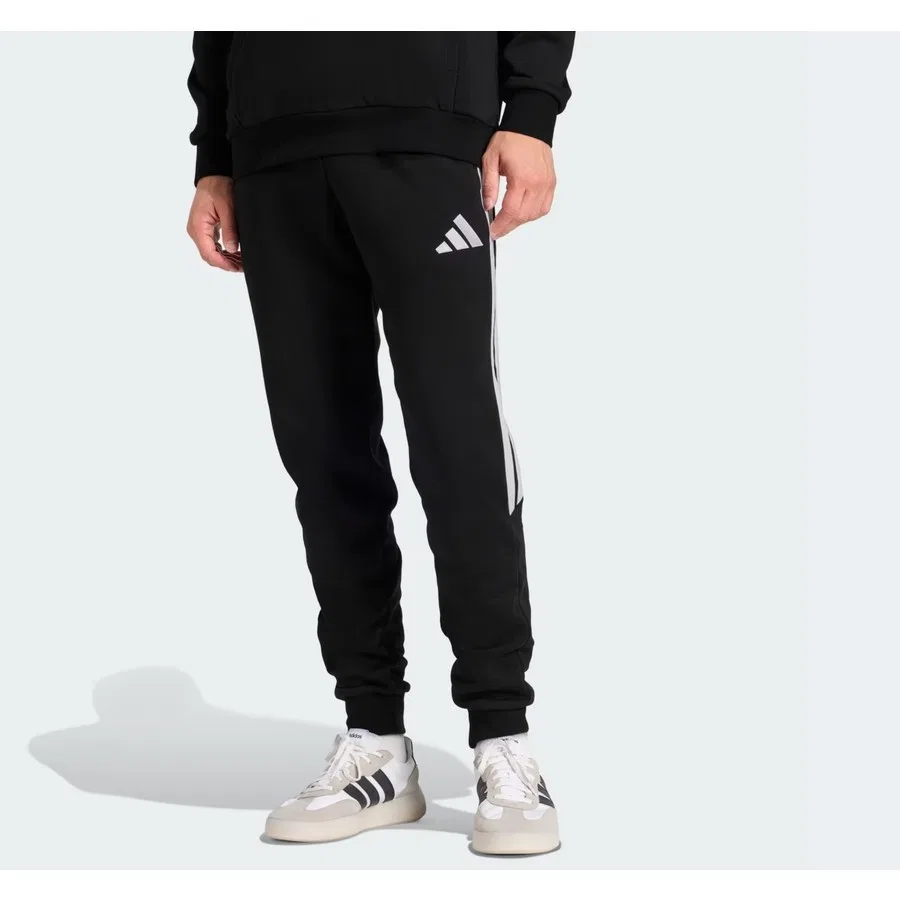 Спортивные штаны с флисом, на шнурке, adidas TIRO26L Sw Pnt, Черный