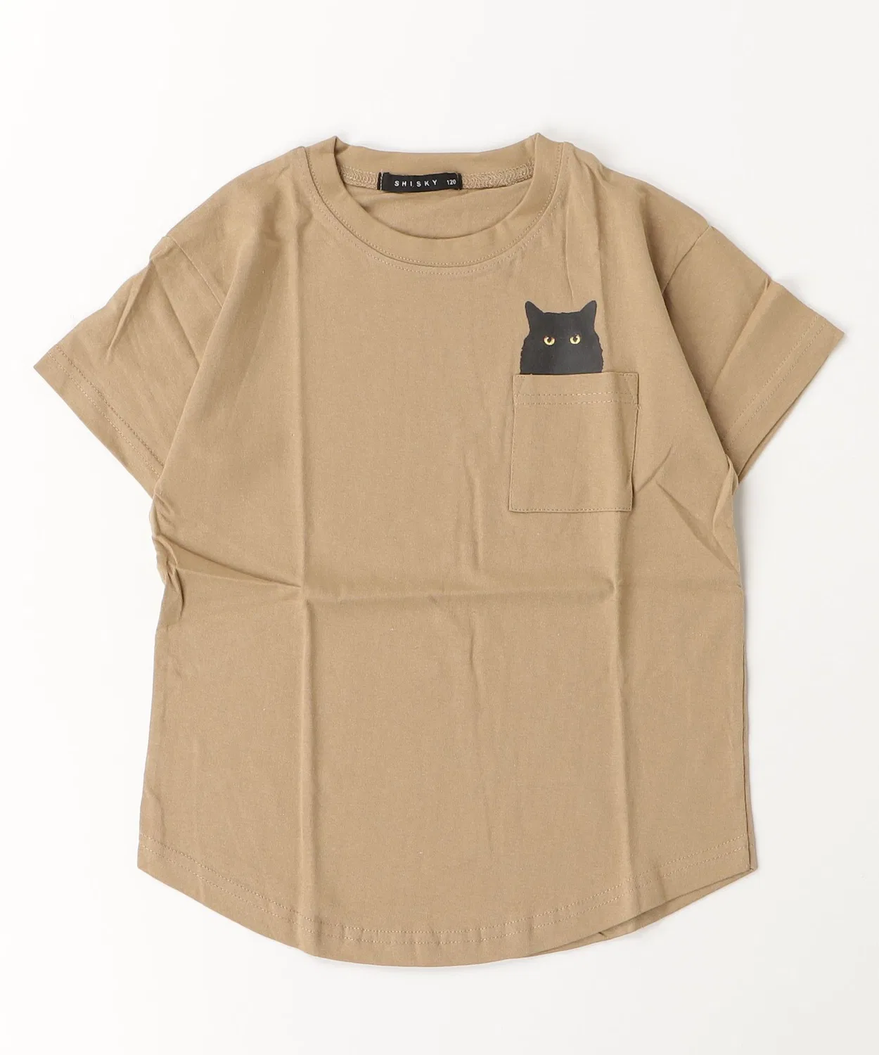 Детская футболка оверсайз с принтом BIG Silhouette Graphic T FUNALIVE, Beige