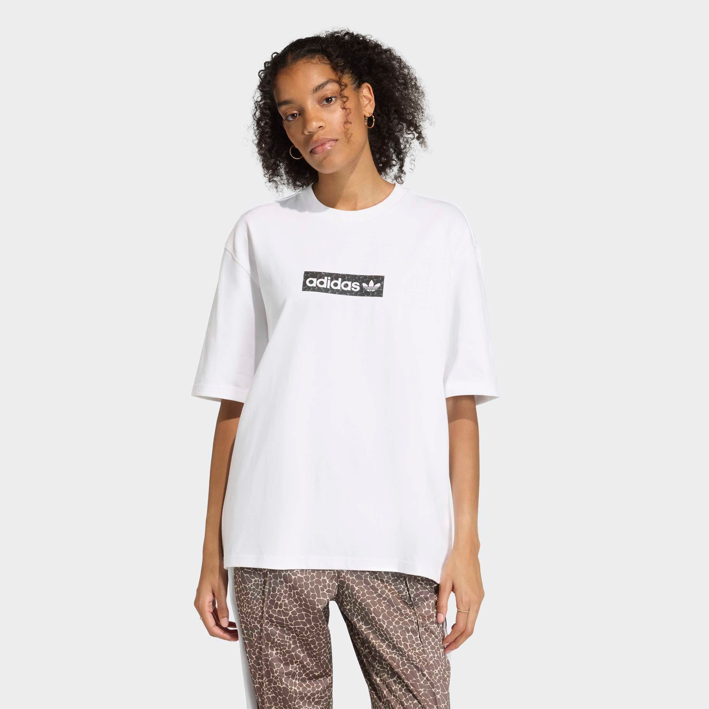 Adidas Originals Футболка в белом цвете — фото 3
