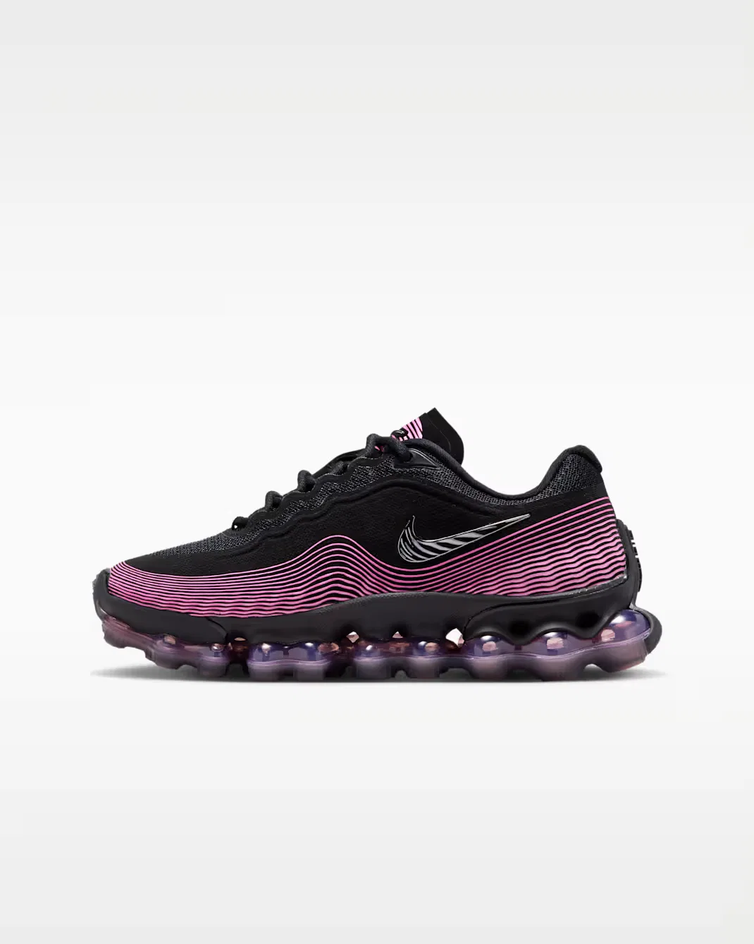 Кроссовки для детей постарше Nike Air Liquid Max, Black/Playful Pink/Pink Rise/Metallic Silver