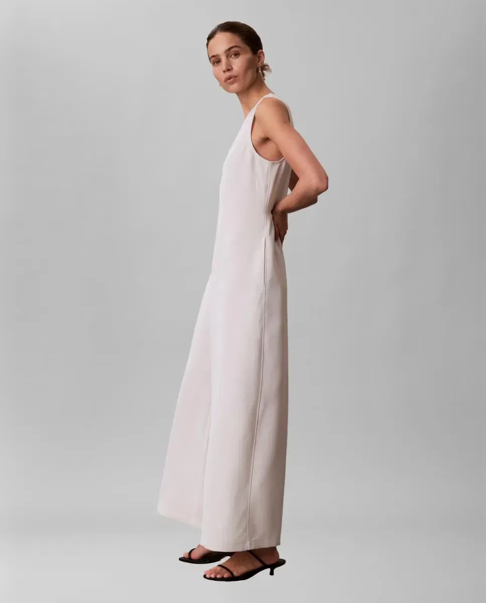 Женский комбинезон из саржи Calvin Klein, White